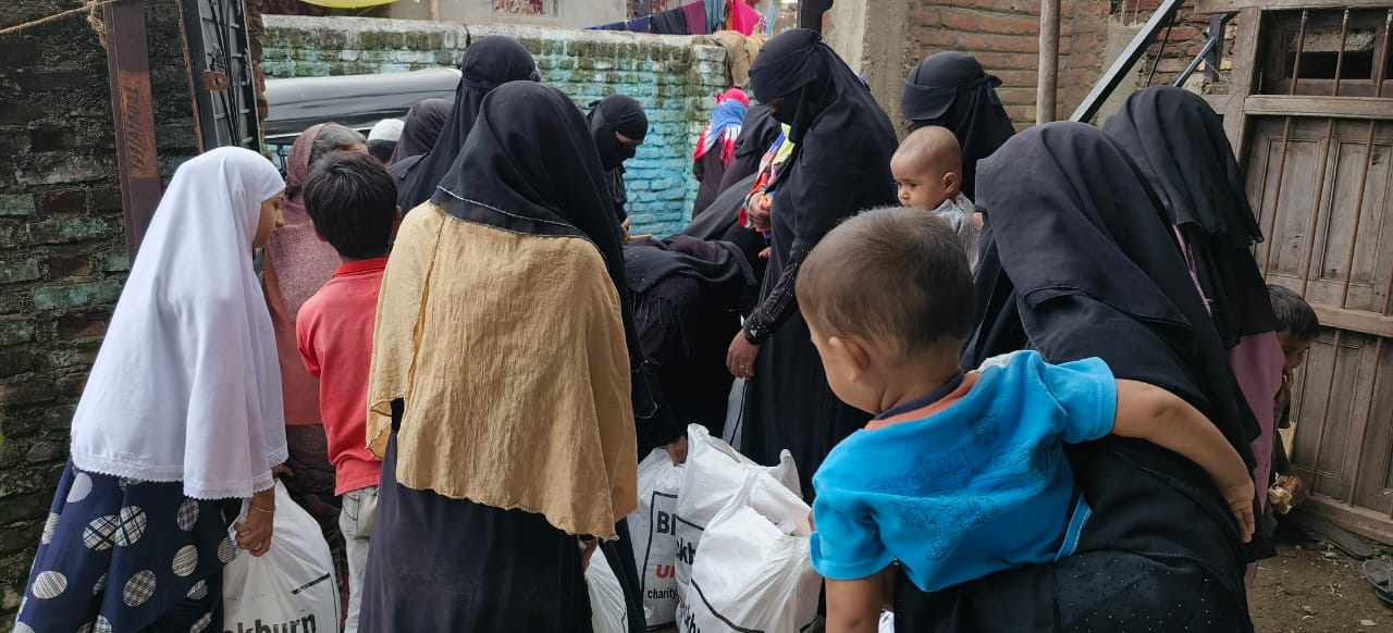 Community aid distribution